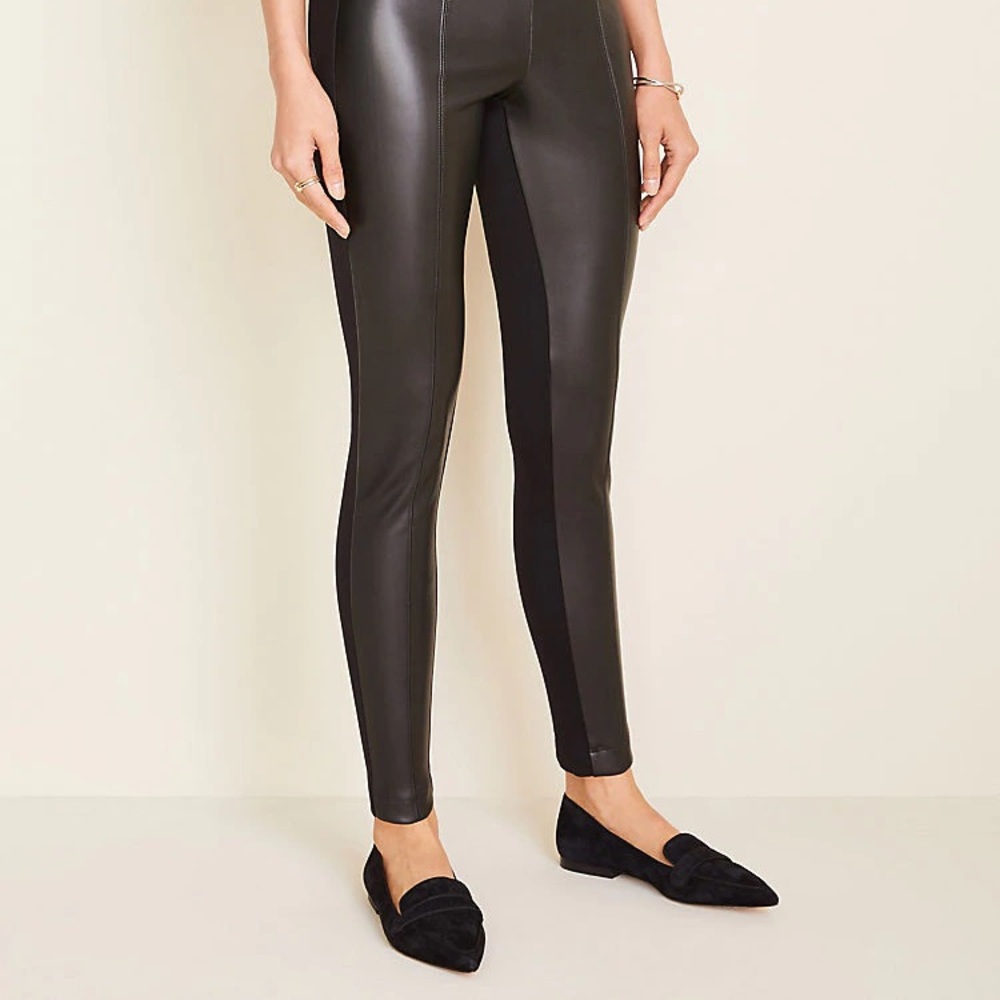 ONLY faux leather legging